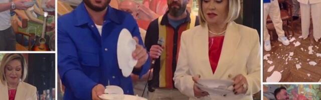 LETE TANJIRI NA SVESTRANE! Neda Ukraden i zgodni Grk napravili HAOS U PRESTONICI, hit snimak! (VIDEO)