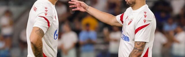 Konačno! Arnautović i Radonjić u startnoj postavi Zvezde (SASTAVI)