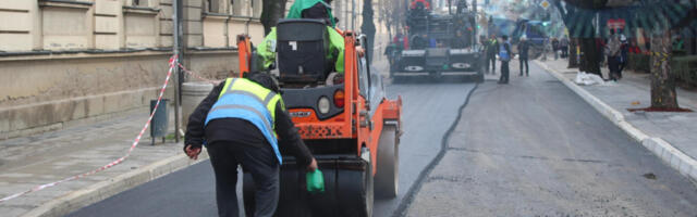 Pri kraju rekonstrukcija dela kolovoza u ulici Pana Đukića