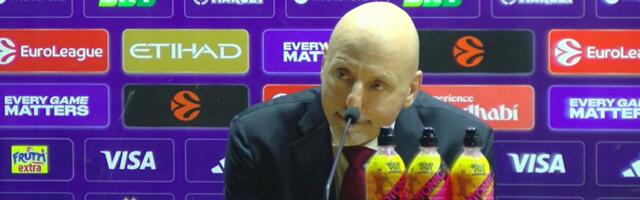 Saša Obradović se obraća posle Zvezdinog poraza u Večitom derbiju: Konferenciju pratite na Sportalu /VIDEO/