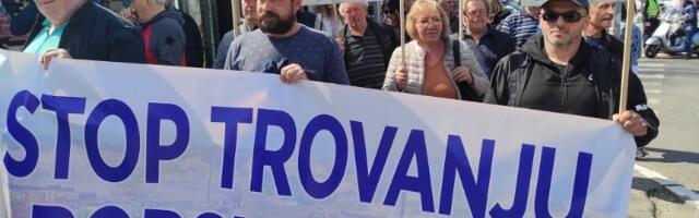Ispred TV "Pink" protest ekoloških organizacija