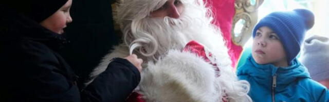 Деда Мраз стигао у Москву у оквиру свог новогодишњег путовања