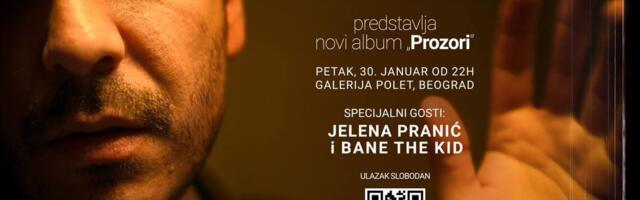 Kantautor Uglješa Lazarević objavljuje svoj treći album „Prozori“ i najavljuje koncerte