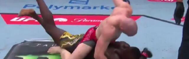 Neslavan povratak MMA legende: Adesanja brutalno prebijen, završio u lokvi krvi