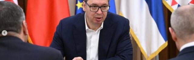 Vučić sa predstavnicima konzorcijuma Bechtel–Enka o napretku radova na Moravskom koridoru