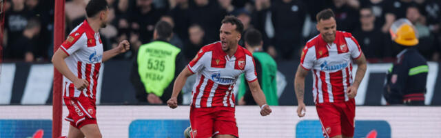 MAGIČNA AKCIJA ZVEZDE! Ovako su crveno-beli poveli u derbiju (VIDEO)