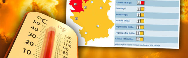 OMEGA BLOK HARA EVROPOM, STIŽE I KOD NAS! RHMZ upalio crveni meteo alarm, temperatura ide i do 44 stepena - OVI DANI ĆE BITI NAJVRELIJI