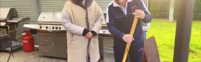 Karići ne zaboravljaju tradiciju - Bogoljub i Milanka prave čvarke i kobasice