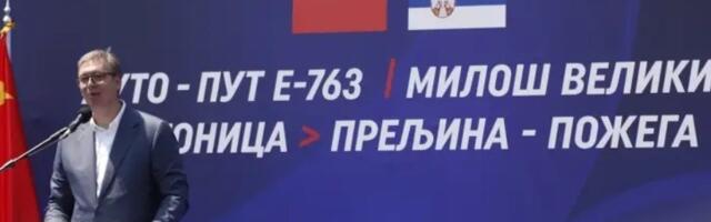 Vučić na otvaranju auto-puta: Uprkos svemu završili smo najtežu deonicu, ponosan sam