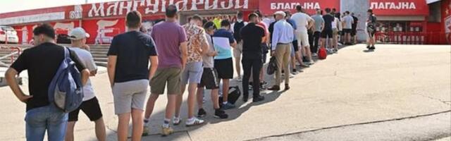 Redovi ispred Marakane! Traži se karta više, ali ne za Zvezdu, već Srbiju (VIDEO)