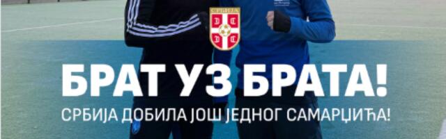 Brat uz brata - Novi Samardžić u dresu Srbije
