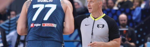 Srbiji protiv Turske sudi arbitar koji je nervirao Dončića na Eurobasketu, zbog njega je bila besna Slovenija