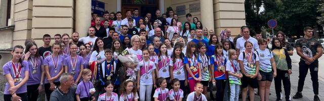 Na Vidovdanskom prijemu za sportiste rečeno da su oni ponos grada Leskovca