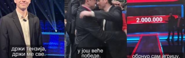 Emotivna izjava Alekse nakon osvajanja 2.000.000: Kako je bilo iza kulisa "Superpotere" posle njegove pobede