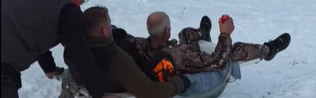 Kad nema sanki, dobra je i ona: Hit snimak stiže iz komšiluka, ljudi gledaju i ne veruju