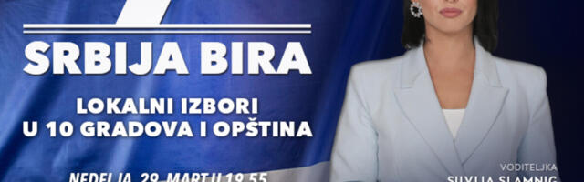 SPECIJAL “SRBIJA BIRA – LOKALNI IZBORI U 10 GRADOVA I OPŠTINA” – nedelja, 29. mart od 19.55 na Kurir televiziji