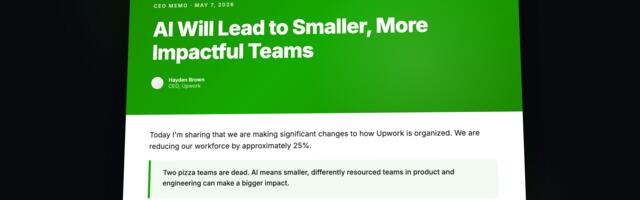 Još jednoj firmi krateruje vrednost akcija nakon masovnog otpuštanja — Upwork na berzi pao 20% nakon što su otpustili 150 ljudi