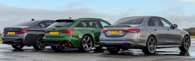 Audi RS6 Avant vs BMW M5 Competition vs Mercedes-AMG E63 S (VIDEO)