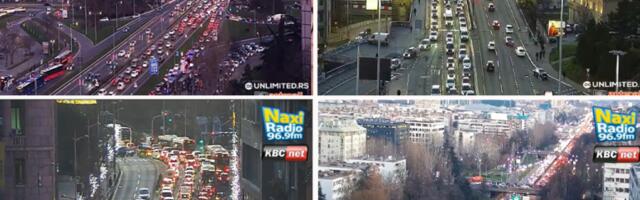 KOLAPS DAN PRED DOČEK NOVE GODINE! Ogromne gužve u prestonici, ova tačka je NAJKRITIČNIJA! (FOTO)