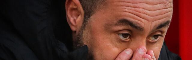 De Zerbi utučen nakon poraza: Plakao sam kada sam se vratio u svlačionicu