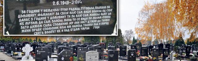 "Kažu mi da sam zlobna žena" Goca podigla sama sebi spomenik kad umre, a o onome što na njemu piše PRIČA CELA SRBIJA! (Foto)