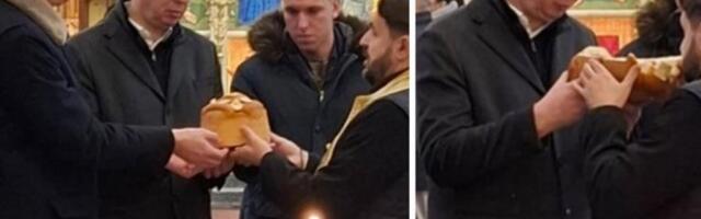 "DA NAM VELIKI SVETAC I GOSPOD BOG ČUVA SRBIJU!" Vučić slavi krsnu slavu, objavio fotografiju iz crkve! (FOTO)