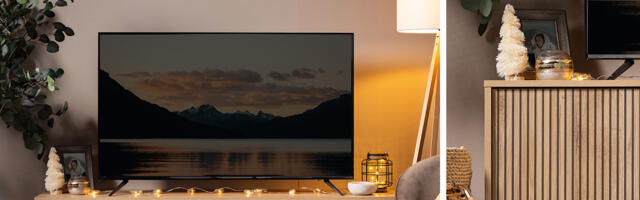 Praznična atmosfera u dnevnom boravku