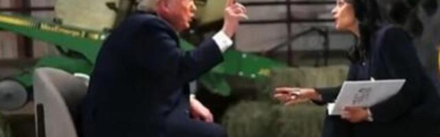 SKANDAL! Tramp SRAMNO IZVREĐAO novinarku pa OTIŠAO usred intervjua! "ILI SI GLUPA ILI POKVARENA"