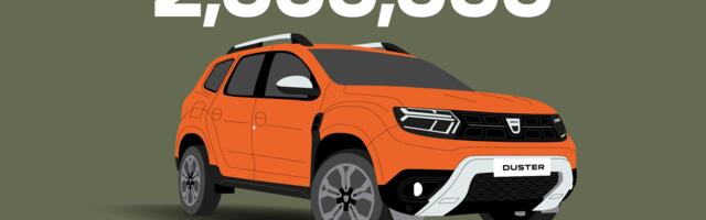 Dacia slavi 2.000.000 prodatih Dustera