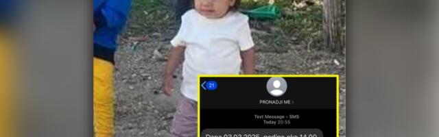 SRBIJA NA NOGAMA ZBOG MALE DUNJE (2)! Ova poruka masovno stiže građanima nakon nestanka devojčice! (FOTO)