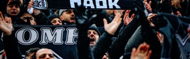 Rijeku u Solunu dočekala pesma navijača Partizana (VIDEO)