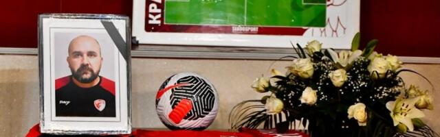 Održana komemoracija preminulom treneru FK Radnički 1923 Mladenu Žižoviću (FOTO)