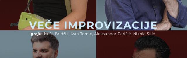 Veče improvizacije u Arsenal Teatru – komedija koja nastaje pred očima publike