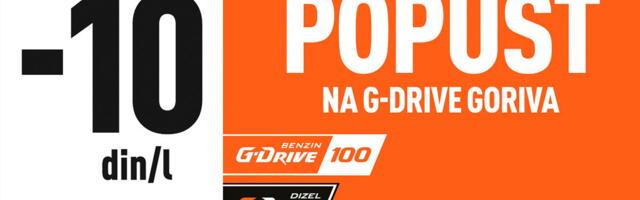 SJAJNA PONUDA ZA VOZAČE: G-Drive gorivo na popustu na svim benzinskim stanicama NIS-a