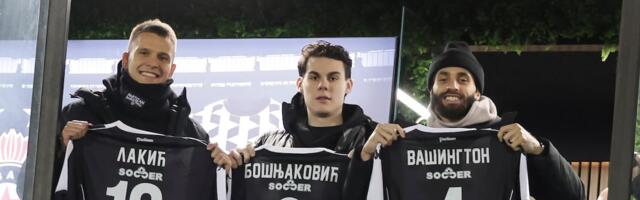 SRUŠIO ZVEZDU, PA BODRIO FUDBALERE: Dvejn Vašington glavna faca na stadionu Partizana