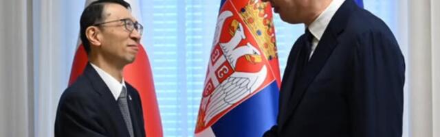 OPROŠTAJNA POSETA Predsednik Vučić primio ambasadora Japana u Srbiji Akiru Imamuru