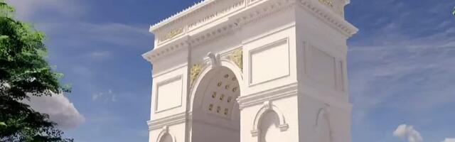 VIDEO: Tramp gradi Trijumfalnu kapiju u Vašingtonu