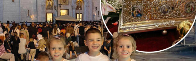 Nije mogla da zatrudni, pa joj je pojas Presvete Bogorodice podario trojke: Marija čekala 11 sati da se pokloni svetinji koja joj je donela potomstvo (FOTO)