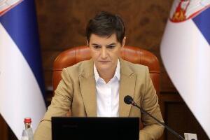 Брнабић: Реакција Стана срамота ЕУ, Србија неће учествовати на самиту у Тирани
