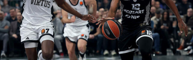 PARTIZAN SE RASPAO KAO KULA OD KARATA: Virtus RAZBIO crno-bele u Areni!