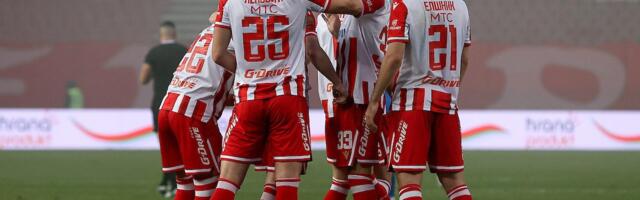 Ubedljiva pobeda Crvene zvezde za kraj jesenjeg dela sezone