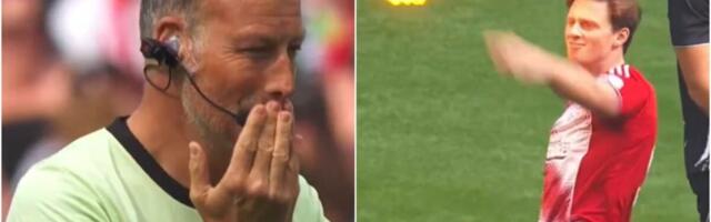 IGRAČ OTEO ČUVENOM SUDIJI ŽUTI KARTON I ZAPALIO GA NASRED KRCATOG VEMBLIJA! Pogledajte scenu koja je ostavila u neverici 90.000 ljudi!