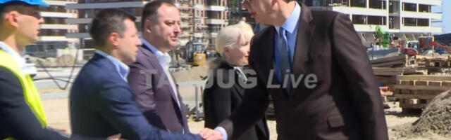 (UŽIVO) Vučić obilazi gradilište izložbe EXPO (VIDEO)