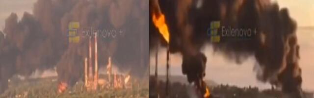 Brutalan udar Ukrajinaca: Ruske rafineriju ponovo u plamenu (VIDEO)