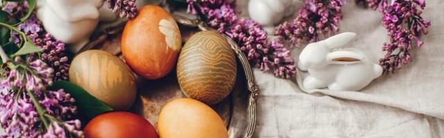 Kako da ofarbate uskršnja jaja prirodnim bojama
