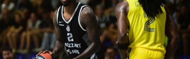 Prvi poraz Partizana: Crno-beli bez rešenja za trojke Makabija