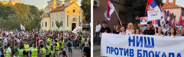 Studentski i SNS skup skoro istovremeno sutra u Nišu: Policija najavljuje snimanje i mere bezbednosti