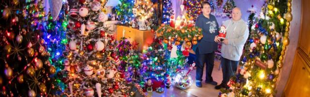 Suzana i njen suprug okitili su 621 jelku: Od kuće napravili zimsku bajku, ljudi ne veruju svojim očima (FOTO)