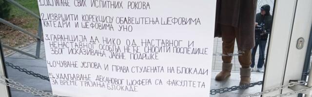Na izborima za Studentski parlament na niškom Medicinskom fakultetu pobedila organizacija koja je nastala kao rezultat blokada