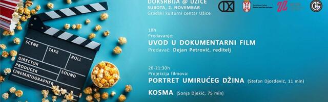 Predavanje o dokumentarnom filmu u subotu u GKC-u